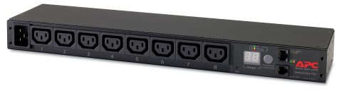 APC RACK PDU, METERED, 1U, 16A, 208/230V, (8) C13 APC RACK PDU, METERED, 1U, 16A, 208/230V, (8) C13