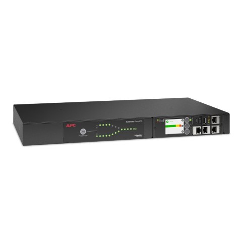 APC Rack ATS, 230V, 10A, C14 in, (12) C13 out APC Rack ATS, 230V, 10A, C14 in, (12) C13 out