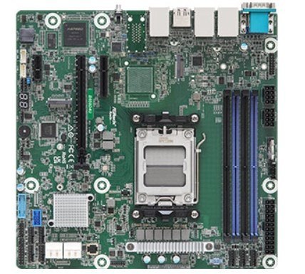 Asrock B650D4U płyta główna AMD B650 Express Gniazdo AM5 micro ATX Asrock B650D4U płyta główna AMD B650 Express Gniazdo AM5 micro ATX