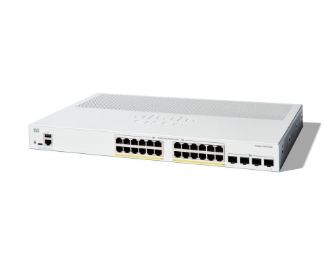 Cisco C1200-24P-4X łącza sieciowe Zarządzany L2/L3 Gigabit Ethernet (10/100/1000) Biały Cisco C1200-24P-4X łącza sieciowe Zarządzany L2/L3 Gigabit Ethernet (10/100/1000) Biały