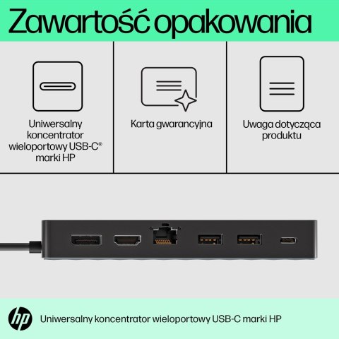 HP 50H55AA USB 3.2 Gen 2 (3.1 Gen 2) Type-C Czarny HP 50H55AA USB 3.2 Gen 2 (3.1 Gen 2) Type-C Czarny