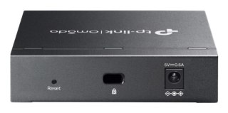 TP-Link Omada ES205G łącza sieciowe Zarządzany Gigabit Ethernet (10/100/1000) Czarny