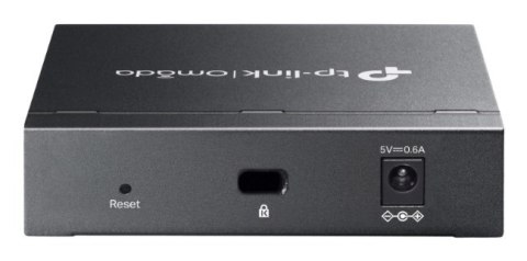 TP-Link Omada ES205G łącza sieciowe Zarządzany Gigabit Ethernet (10/100/1000) Czarny