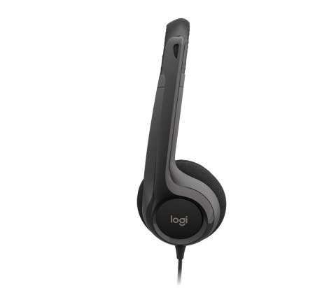 Zestaw słuchawkowy Logitech H390 Przewodowa Opaska na głowę Biuro/centrum telefoniczne USB Typu-A Czarny