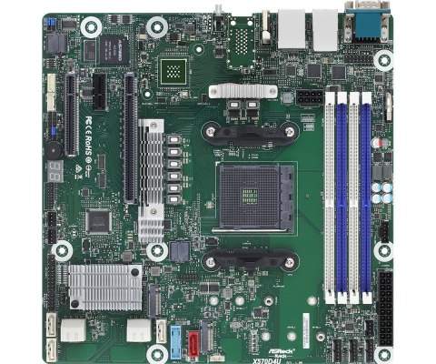 Asrock X570D4U płyta główna AMD X570 Socket AM4 micro ATX