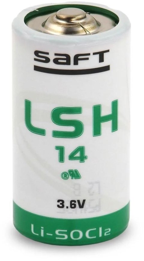 Bateria LSH14 C / R14 LiSOCl2 SAFT 3,6V 5800mAh (1 szt.) Bateria LSH14 C / R14 LiSOCl2 SAFT 3,6V 5800mAh (1 szt.)
