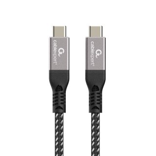 GEMBIRD KABEL USB 4 TYPU C POWER DELIVERY (PD) DO ŁADOWANIA I TRANSMISJI DANYCH 40 GB/S, 240 W, 1.5 M