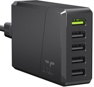 GREEN CELL ŁADOWARKA SIECIOWA CHARGE SOURCE 5 5XUSB 52W QC 3.0