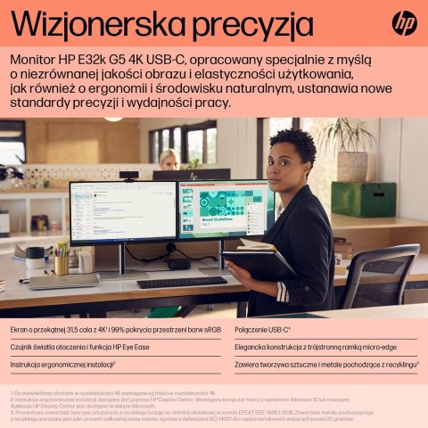 HP Monitor E32k G5 4K USB-C