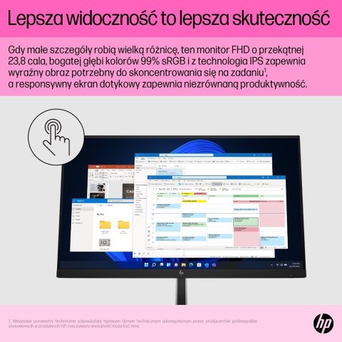 HP Monitor dotykowy E24t G5 FHD HP Monitor dotykowy E24t G5 FHD