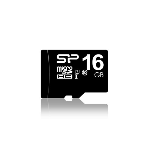 Karta pamięci Silicon Power microSDHC 16GB Class 10 + ADAPTER microSD-SD (SP016GBSTH010V10SP) Karta pamięci Silicon Power microSDHC 16GB Class 10 + ADAPTER microSD-SD (SP016GBSTH010V10SP)