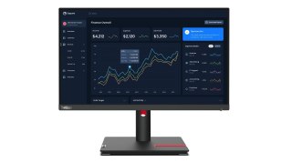 Lenovo ThinkVision T22i-30 LED display 54,6 cm (21.5") 1920 x 1080 px Full HD Czarny