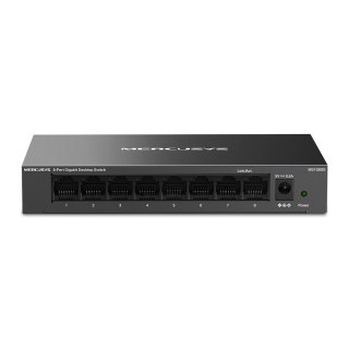 Mercusys MS108GS łącza sieciowe Nie zarządzany Gigabit Ethernet (10/100/1000) Czarny