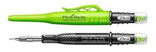 PICA OŁÓWEK AUTOMATYCZNY FINE DRY 0,9mm NASADKA GUMKA