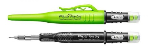 PICA OŁÓWEK AUTOMATYCZNY FINE DRY 0,9mm NASADKA GUMKA