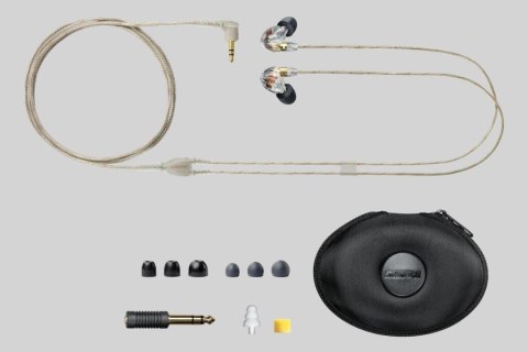 SE535-CL-EFS - Słuchawki douszne, trzy przetworniki, odłączany kabel, przezroczyste SE535-CL-EFS - Słuchawki douszne, trzy przetworniki, odłączany kabel, przezroczyste
