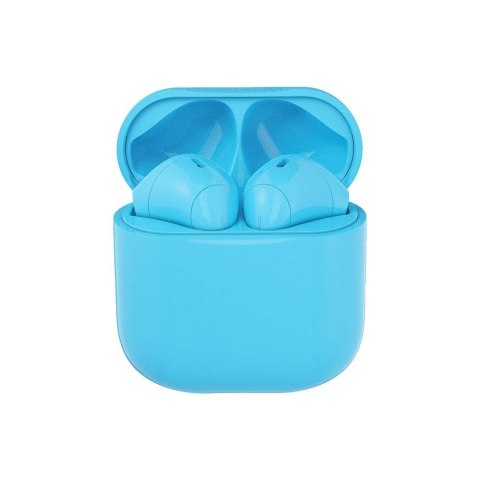 Słuchawki Bluetooth Happy Plugs, model Joy, True Wireless, kolor niebieski