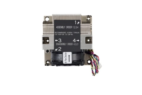 Supermicro SNK-P0068AP4 system chłodzenia komputerów Procesor Chłodnica powietrza 6 cm Czarny, Nikiel Supermicro SNK-P0068AP4 system chłodzenia komputerów Procesor Chłodnica powietrza 6 cm Czarny, Nikiel