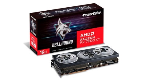 Karta graficzna PowerColor Radeon RX 7800 XT Hellhound 16GB OC GDDR6 Karta graficzna PowerColor Radeon RX 7800 XT Hellhound 16GB OC GDDR6