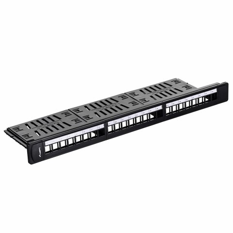 Lanberg PPKS-1124-B panel krosowniczy 1U