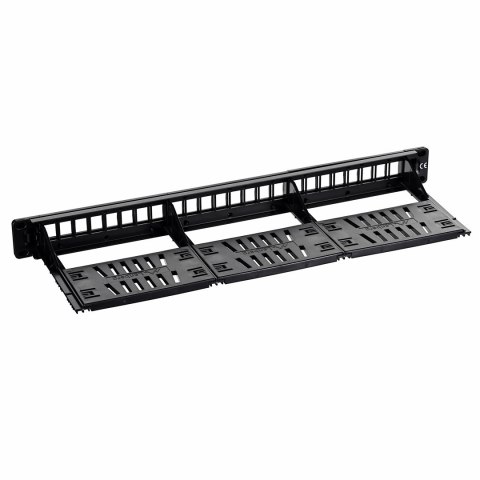 Lanberg PPKS-1124-B panel krosowniczy 1U