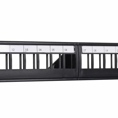 Lanberg PPKS-1124-B panel krosowniczy 1U