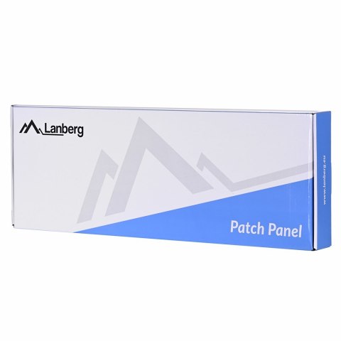 Lanberg PPKS-1124-B panel krosowniczy 1U