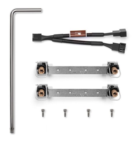Noctua NH-D9 DX-4677 4U system chłodzenia komputerów Procesor Chłodnica powietrza 9,2 cm Aluminium, Beżowy, Brązowy