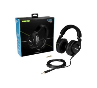 Shure SRH440A-EFS Słuchawki Przewodowa Czarny