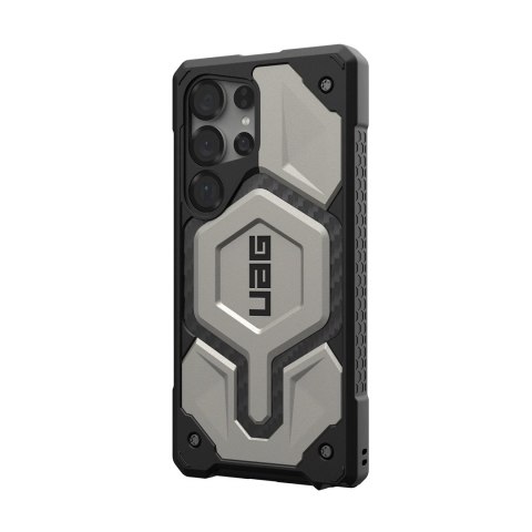 UAG Monarch Pro - obudowa ochronna do Samsung Galaxy S25 Ultra 5G z wbudowanym modułem magnetycznym (titanium)