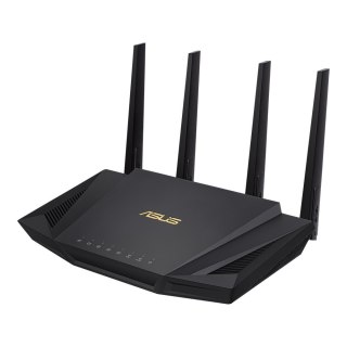 ASUS RT-AX58U router bezprzewodowy Gigabit Ethernet Dual-band (2.4 GHz/5 GHz) Czarny