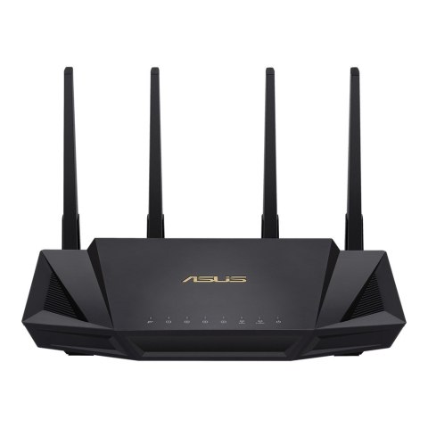ASUS RT-AX58U router bezprzewodowy Gigabit Ethernet Dual-band (2.4 GHz/5 GHz) Czarny