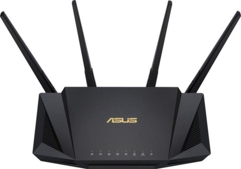 ASUS RT-AX58U router bezprzewodowy Gigabit Ethernet Dual-band (2.4 GHz/5 GHz) Czarny