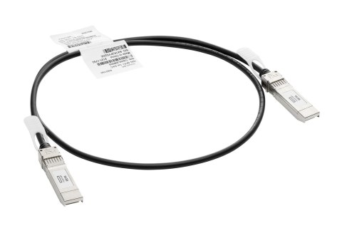 Aruba R9D19A kabel InfiniBand / światłowodowy 1 m SFP+ Czarny, Srebrny