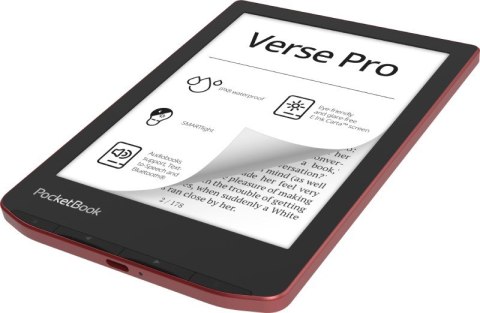 Czytnik PocketBook Verse Pro (634) czerwony