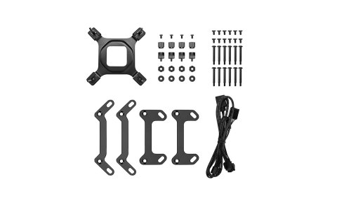 DeepCool MYSTIQUE 360 ARGB Procesor Chłodnica cieczy all-in-one 12 cm Czarny 1 szt.