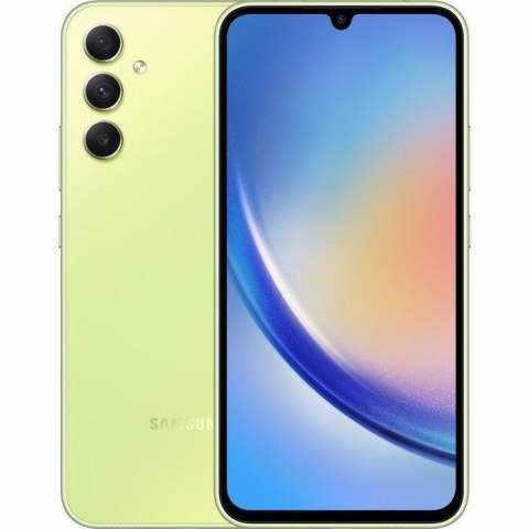Samsung Galaxy A34 5G 16,8 cm (6.6") Dual SIM Android 13 USB Type-C 8 GB 256 GB 5000 mAh Limonka