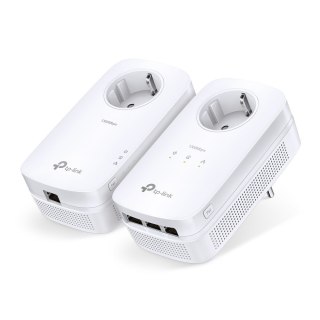 TP-Link TL-PA8033P KIT Karta sieciowa do PowerLine 1300 Mbit/s Przewodowa sieć LAN Biały 2 szt.