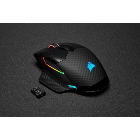 Bezprzewodowa mysz do gier Corsair Dark Core RGB PRO - czarna