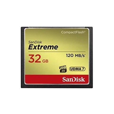 Karta pamięci Compactflash SanDisk Extreme 32GB 120/85 MB/s