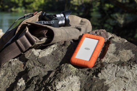 LaCie Rugged USB-C zewnętrzny dysk twarde 5 TB USB Type-C 3.2 Gen 1 (3.1 Gen 1) Szary, Żółty