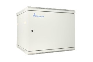 Extralink 12U 600x450 ASP Szara | Szafa rack | montowana na ścianie, drzwi blaszane pełne