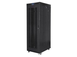 SZAFA INSTALACYJNA RACK STOJĄCA 19" 42U 800X1000 CZARNA DRZWI PERFOROWANE LCD LANBERG (FLAT PACK) V2