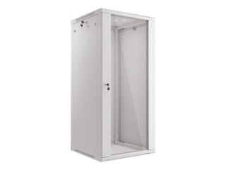 SZAFA INSTALACYJNA RACK WISZĄCA 19" 27U 600X600 SZARA LANBERG (FLAT PACK) V2