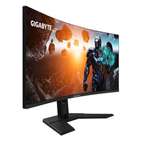 Gigabyte GS34WQC monitor komputerowy 86,4 cm (34") 3440 x 1440 px Wide Quad HD LCD Czarny