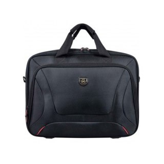 PROJEKTY PORTÓW | Courchevel | Pasuje do rozmiaru 15,6 " | Messenger - Teczka | Czarny | Naramiennik