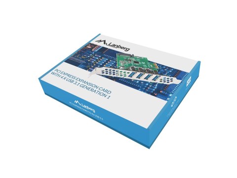 Lanberg PCE-US3-004 adapter Wewnętrzny USB 3.2 Gen 1 (3.1 Gen 1)