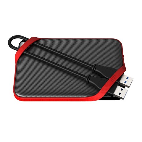 Silicon Power Armor A62 zewnętrzny dysk twarde 1 TB 2.5" USB Typu-A 3.2 Gen 1 (3.1 Gen 1) Czarny, Czerwony