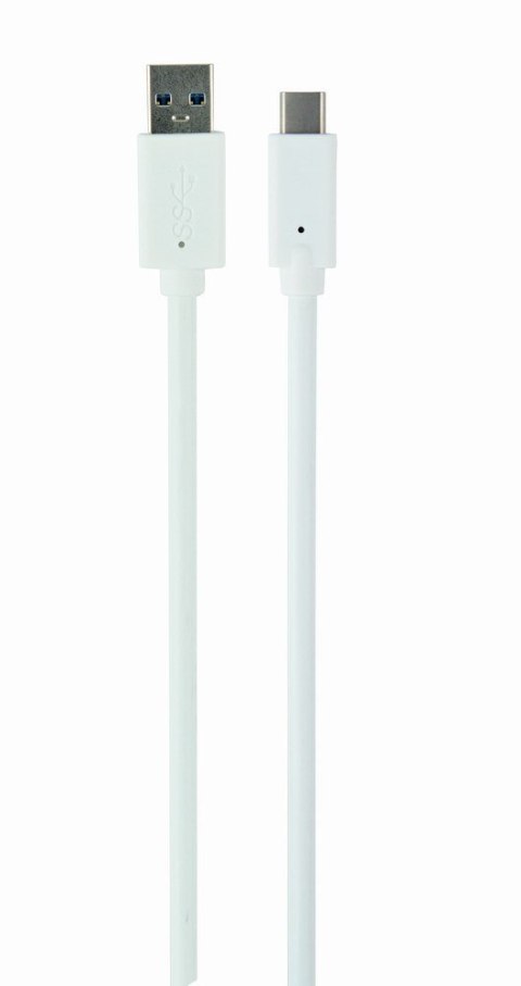 Kabel GEMBIRD CCP-USB3-AMCM-6-W (USB 3.0 M - USB typu C M; 1,8m; kolor biały)