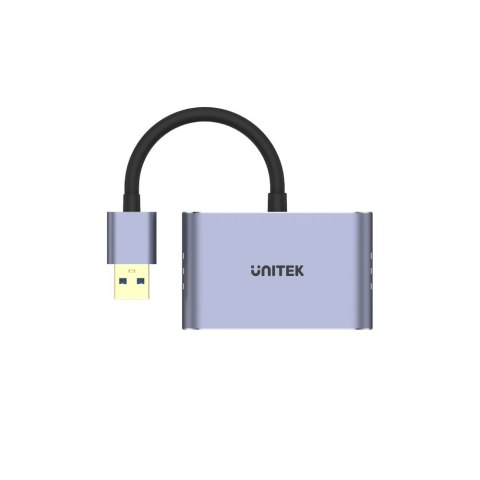Adapter Unitek USB-A na HDMI i VGA, FullHD